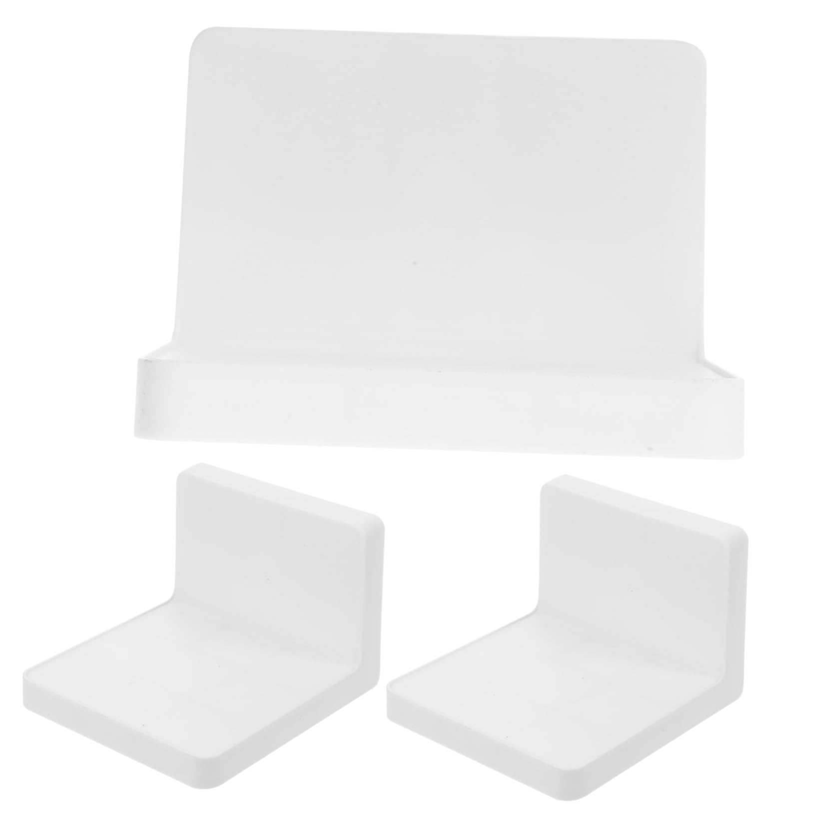 BEBEMOKO 1Set Adhesive Wall Plant Rack Floating Shelf for Flower Pots Stylish Indoor Storage for Kitchen Bathroom Bedroom and Decor