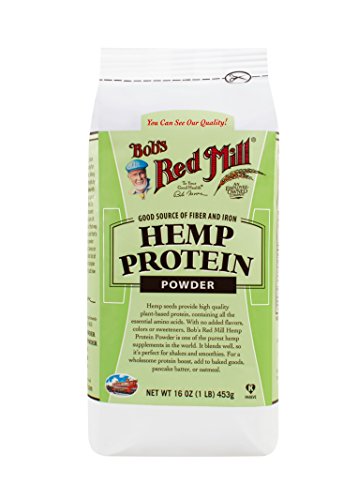 Bob's Red Mill Hemp Protein Powder, 16oz (Pack of 1) - Non GMO, Vegan, Paleo Friendly, Keto Friendly, Kosher