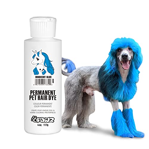 OPAWZ Permanent Dog Hair Dye, Pet Hair Dye Safely Used by Grooming Salons for a Decade, Pet Safe Dye Lasts Over 20 Washes, Bright Color for Dogs and Horses...