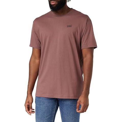 Vans Men's Mini Script Tee-B T-Shirt Cover