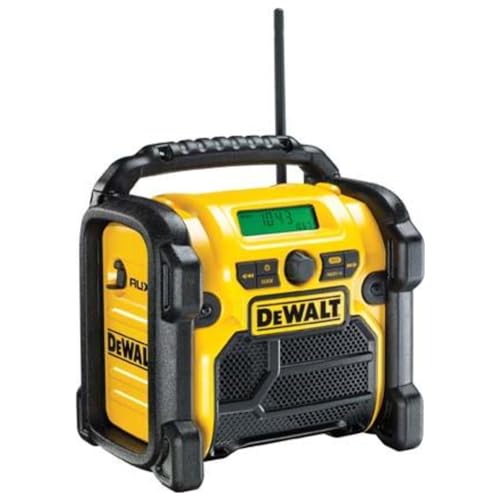 DEWALT DCR019-QW - Radio compacta 18V XR Li-Ion, Cable de...