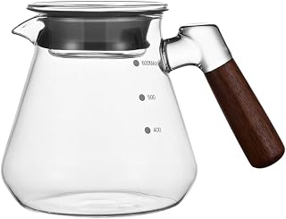Serving Glass Coffee Pot with Lid 600ml (20oz)