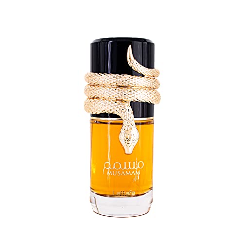 Image of Lattafa Perfumes Musamam for Unisex Eau de Parfum Spray, 3.4 Ounce
