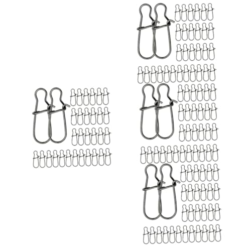 Mousqueton à double verrouillage Mipcase pour sécuriser vos broches de leurre en mer et rivière
