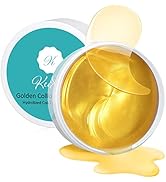 Under Eye Collagen Patches Eye Masks with 24K Gold and Snail, Treatment eye Masks for Puffy Eyes,...