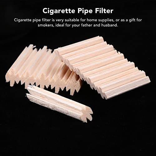 15pcs 9mm Filtros de Balsa Filtro de Cachimbo de Cigarro Filtragem de Alcatrão Filtro de Madeira Sup