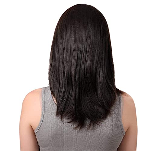Image of Tressedup Hair medium hair wig / black for women n girls / medium length /can wash