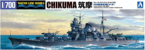 Chikuma 1:700 maquette Aoshima pour animer vos dioramas et ateliers créatifs