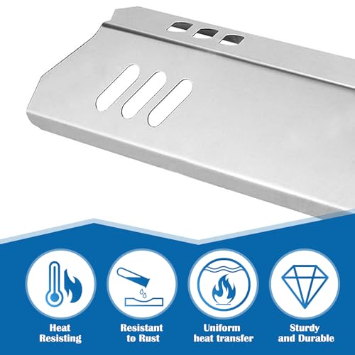 Image of Heat Plate Shield for Dyna-Glo DGF493BNP DGF493PNP DGF493SPB DGF510SBP DGF510SSP DGB515 DGB610SSP Grill Parts, Backyard GBC1460W BY13-101-001-12 GBC1255W GBC1349W BHG BH13-101-099-01 Replacement Parts