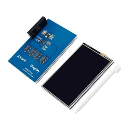 Universals 3.5 "Resistivo Touchscreen Modulo LCD Con Touch Pen Per Più Modelli Per Strumento Portatile di Sviluppo