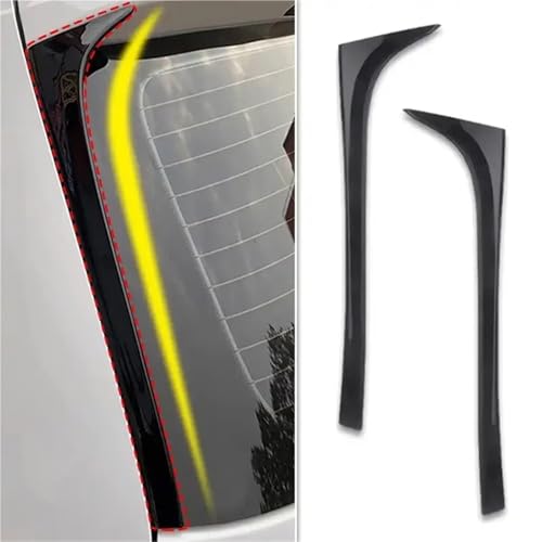 Alerón lateral ventana trasera Golf 7 Mk7 accesorios splitters canards 2 piezas 4