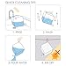 Gowithwind Collapsible Water Container Jug with Spigot, 2 Packs 5.3 Gallon BPA Free Camping Water Storage Carrier for Outdoor Hiking Backpacking & Emergency Survival Kit, Foldable Portable Canteen