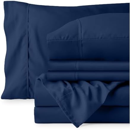 Queen Sheet Set - 6 Piece Set - Hotel Luxury Bed Sheets - Ultra Soft ...
