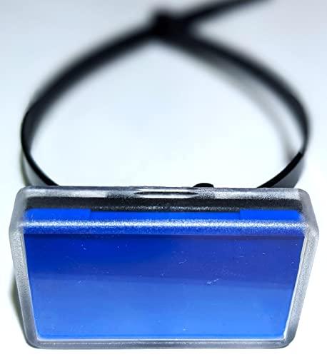 25 Schilderhalter 2,00€/Stück für Rohre und technische Anlagen mit blauem Hintergrund