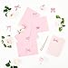 1000 pcs Coquette Bows Stickers for Kids, Pink Bow Stickers Roll for Girls Classroom Crafts Party Deco Planner Envelope (Pink)