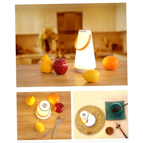 Lampe suspendue légère pour camping et douceur beige nomade à batterie USB ORFOFE