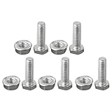 Lot de 5 boulons et écrous de cisaillement pour machines de déneigement Honda HSS724A HSS928A HSS1332A conçues pour résister à une installation et un retrait répétés