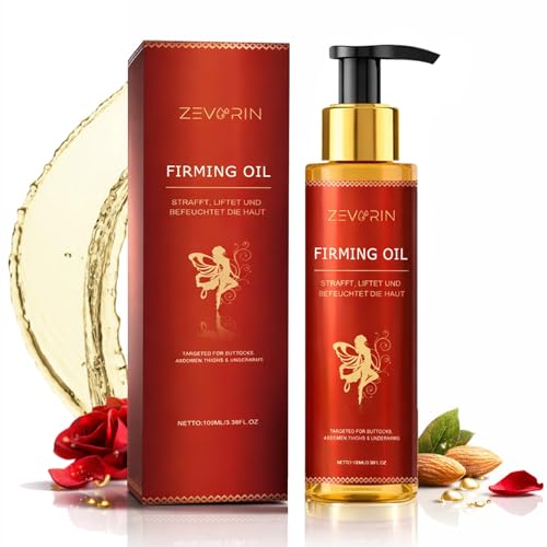 Zevorin Body Firming Oil - Skin Tightening & Hydrating, for Arms, Legs, Stomach, Deep Moisturizing...
