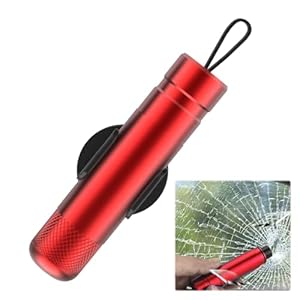 Safe Hammer Glass Breaker,1 PCS Safehammer Glass Breaker Car Escape Tool Car Safety Hammer Window Glass Breaker and Seat Belt Cutter Emergency Escape Tool Car Window Breaker