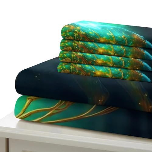 Housse de couette bête mythique super douce impression 3D de luxe - 7