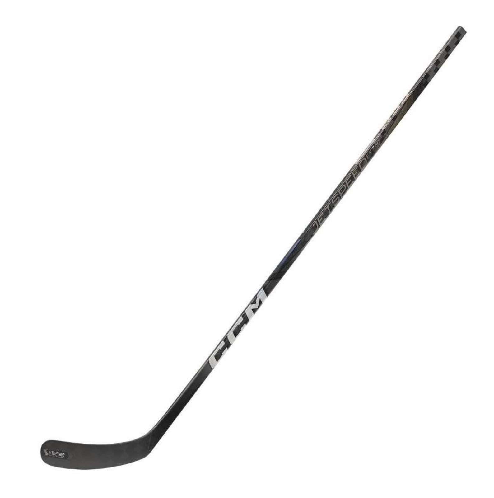 CCM JetSpeed FT7 PRO Senior Custom Crosse de hockey sur glace Chromé