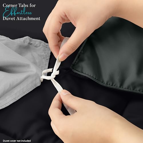 image for Utopia Bedding Comforter Duvet Insert, Quilted Comforter with Corner T