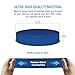 Suddora Sweatbands for Kids, Moisture Wicking 2 Wristbands and 1 Headband Set, Soft and Skin-Friendly Fabric, Moisture-Wicking Athletic Sweat Bands for Basketball, Baseball, Soccer, Blue