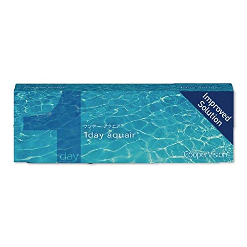 CooperVision 1day aquair TORIC 1日使い捨てレンズ BC8.7/DIA14.5/SPH-1.25/CYL-0.75/AX180 30枚 乱視用