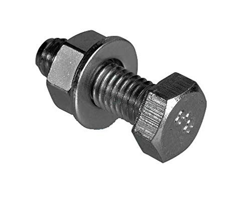 Direct Channel Set - M8 X 40Mm Hex Bolt, Nut & Washer (Galvanised) X 100 Quantity