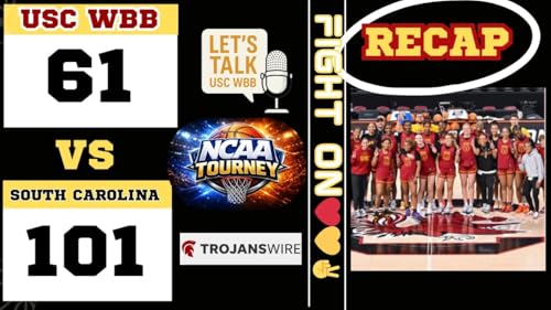 USC WBB VS South Carolina WBB RECAP NCAA Tourney RD 2 #uscwbb #marchmadness #ncaawbb #bigten