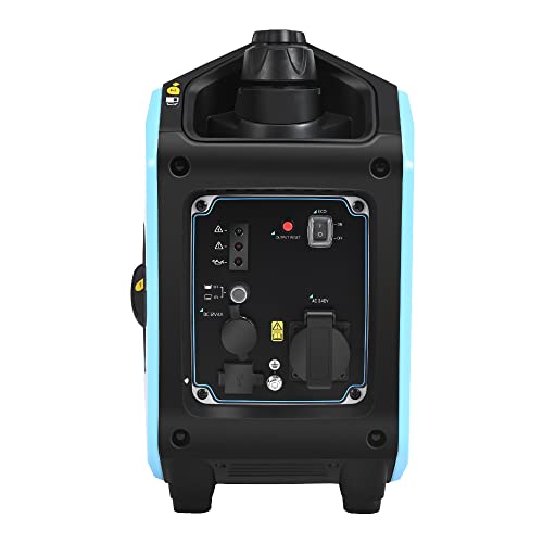 image for GenTrax Inverter Generator 2KW Max 1.6KW Rated Pure Sine Portable Camp