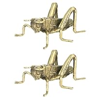 Amazon.co.jp: コオロギ ミニチュア 銅 置物 アンティーク ソリッド