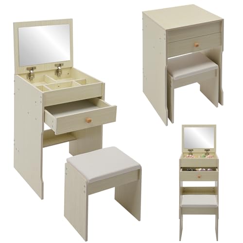 Tocador con espejo mesa