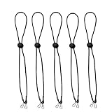 5Pcs Adjustable Length Face Masks Lanyard - Masks Chain Holder - Mask Lanyards Holder Around Neck -