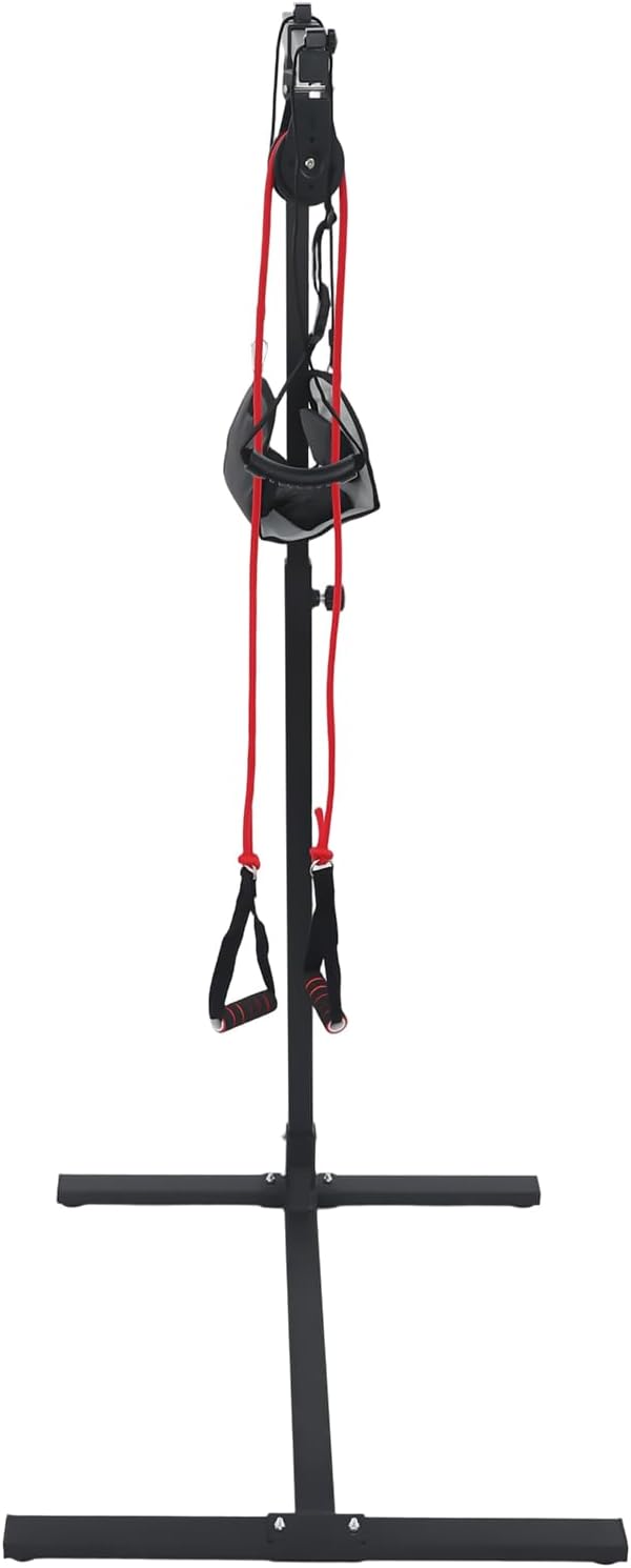Trapeze Bar, Trapeze Bar for Bed Mobility Aids, Hospital Stand Assist Lift for Elderly Standing Aid Helper (Black)