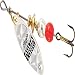 Mepps Aglia Long Plain Treble Fishing Lure, 1/8-Ounce, Rainbow Scale