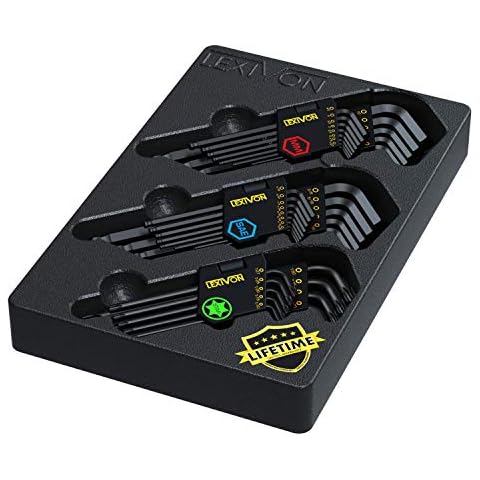 LEXIVON 35-Piece Hex Key Set Cover