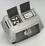 Kerbl 81340 Gulliver Touring IATA Transportbox, 80 x 58 x 62 cm, grau