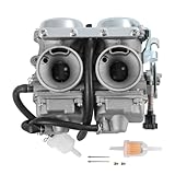RUIANOMG Carburetor Dual Carb Assembly Replacement For Honda Rebel 250 CMX250 1996-2012