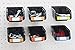 Pegboard Bins Kit 12 PACK Black Pegboard Parts Storage Tool Peg Borad Workbench Bins Organize Hardware,Attachments,Accessories (12 Pack)