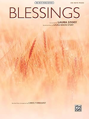 Blessings: Big Note Piano, Sheet: Big Note Piano Edition | Ya disponible en tu tienda friki favorita! En mundofriki.es!