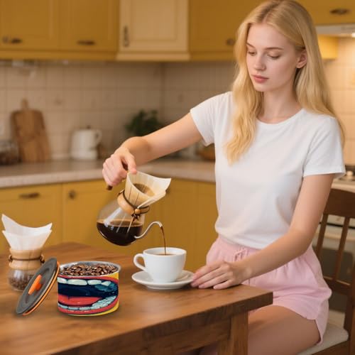 Envase para café hermético de acero inoxidable 500 ml miniatura 7