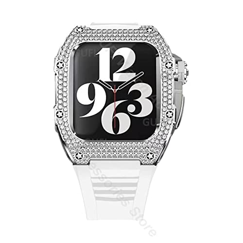 Protéger Apple Watch boîtier acier diamant kit modification antichoc
