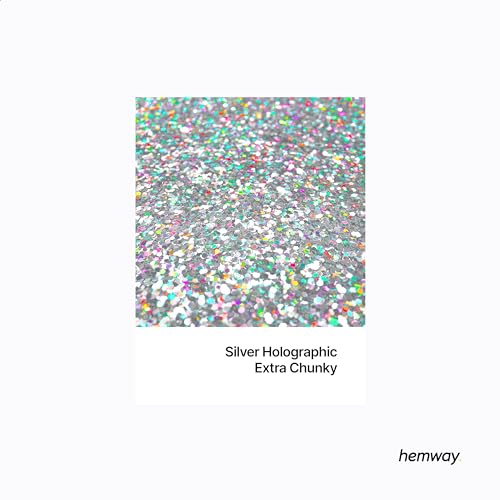 Hemway 5056203756348 Eco Friendly Biodegradable Glitter 100G / 3.5Oz Bio Cosmetic Safe Sparkle Vegan thumb #1