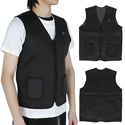 Chaleco calefactable USB unisex Rcniso transpirable para deportes de invierno 3