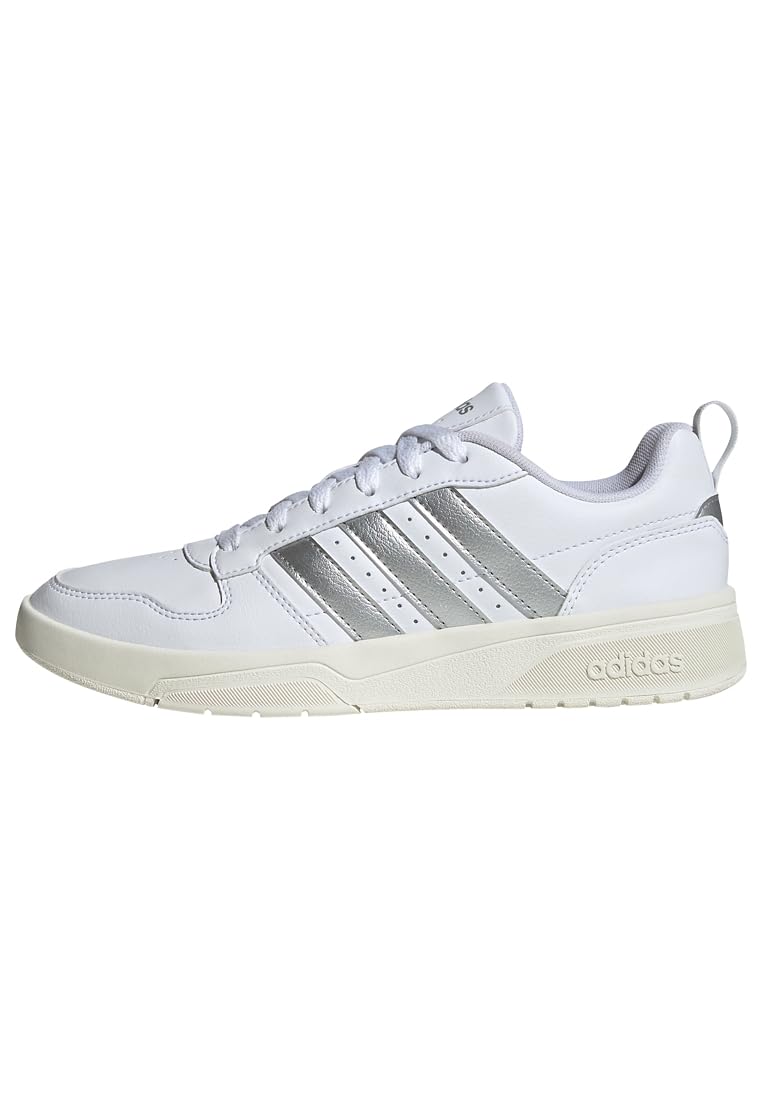 adidas Women's Courtwave Shoes, FTWR White/Silver met./core White, 6.5 UK