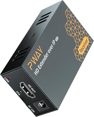 PWAY DT237P-RX - Extensor HDMI sobre IP 120 m (solo RX)