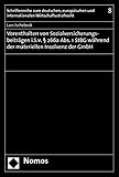 ischebeck stützen  Vorenthalten von Sozialversicherungsbeiträgen i.S.v. § 266a Abs. 1 StGB während der materiellen Insolvenz der GmbH: Eine Untersuchung zum ... von § 266a Abs. 1 StGB zu § 64 Abs. 2 GmbHG