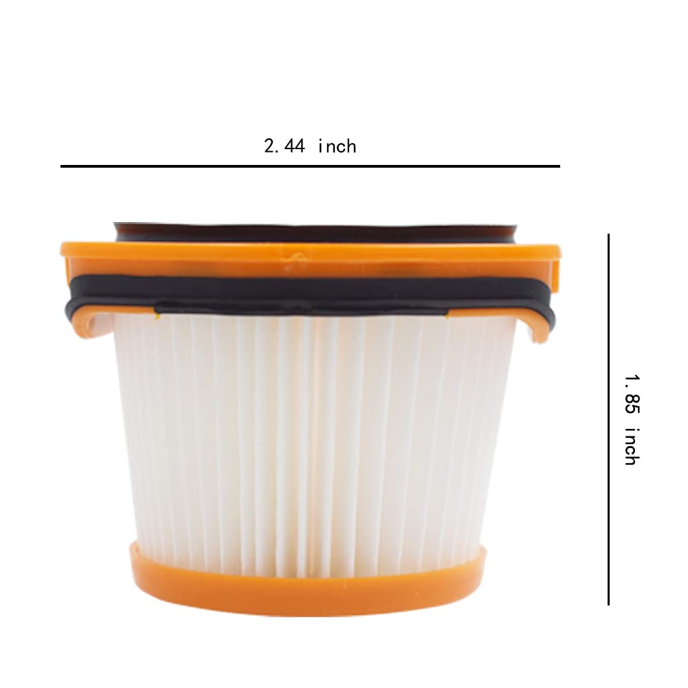 4-PCS Replacement Filters Compatible with Shark WANDVAC System WS620 WS630 WS632 WS642 WS632BLBRN WS632GDBRN WS632GNBRN WS632PKBRN WS632RGBRN Vacuums - Compare to Part # XFFWV360