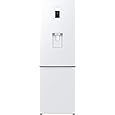 Samsung 4 Series Frost Free Classic Fridge Freezer, with Non Plumbed Water Dispenser, Wine Shelf and Big Door Bins, SpaceMax and All Around Cooling Technologies, White, RB34C652DWW/EU [Energy Class D]
